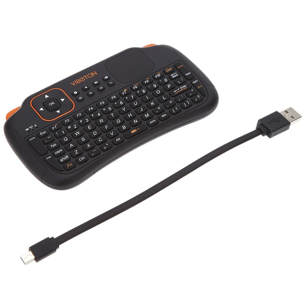 English 2.4GHz Wireless Keyboard Air Mouse Remote Control With Fouchpad