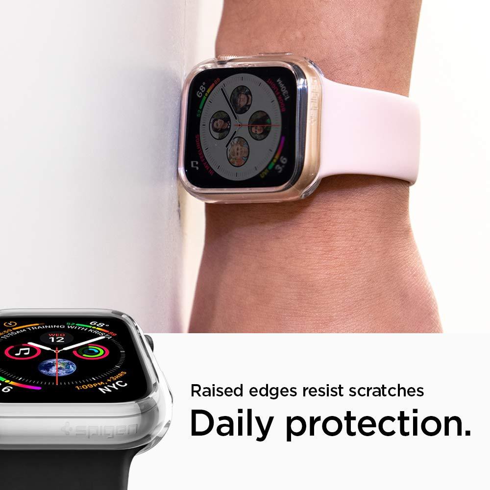 Ốp Lưng Apple Watch 40mm / 44mm Spigen Liquid Crystal Series 4/5/6/SE