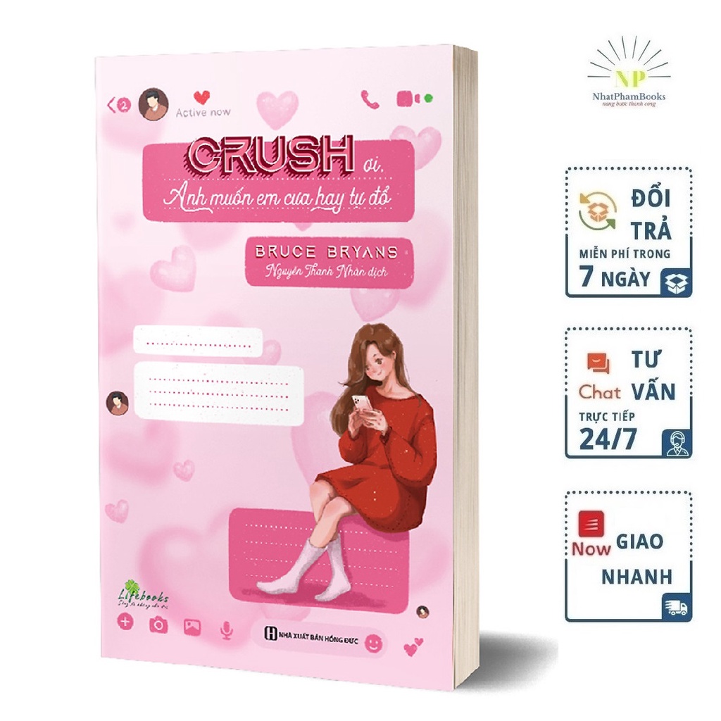 Sách - Crush Ơi Anh Muốn Em Cưa Hay Tự Đổ