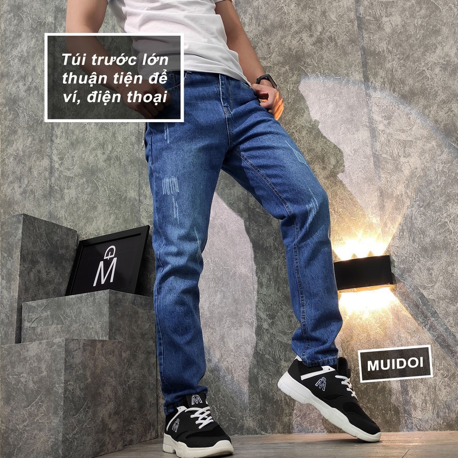 [Mã FAMALLT5 giảm 15% đơn 150K] Quần jean nam (xanh bạc) Q496 MĐ | BigBuy360 - bigbuy360.vn