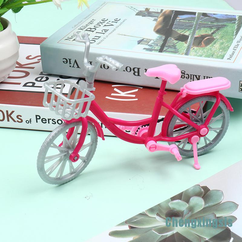 Mô Hình Đồ Chơi Xe Đạp Trang Trí Nhà Búp Bê 30cm