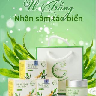 Ủ trắng nhân sâm tảo biển