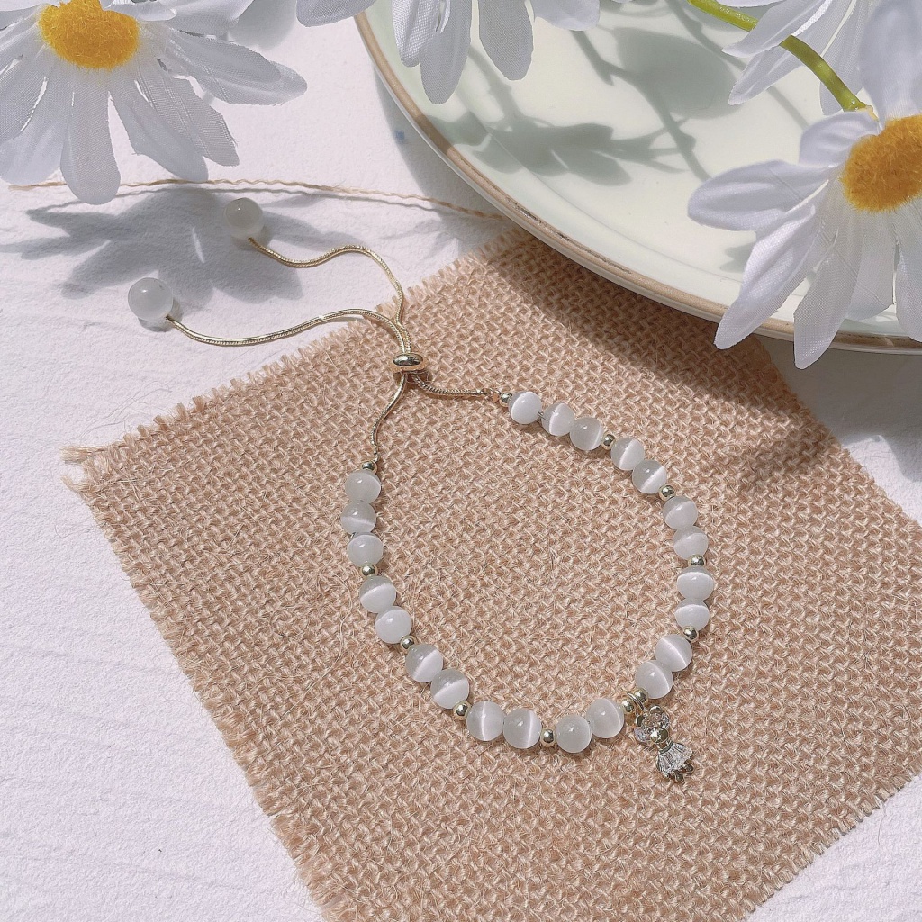 [Hàng Mới] Vòng Đeo Tay May Mắn Mặt Hình Túi Xách May Mắn Thiết Kế Đơn Giản Nich