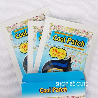 MIẾNG DÁN HẠ SỐT CHO BÉ COOL PATCH (HỘP 6 MIẾNG)