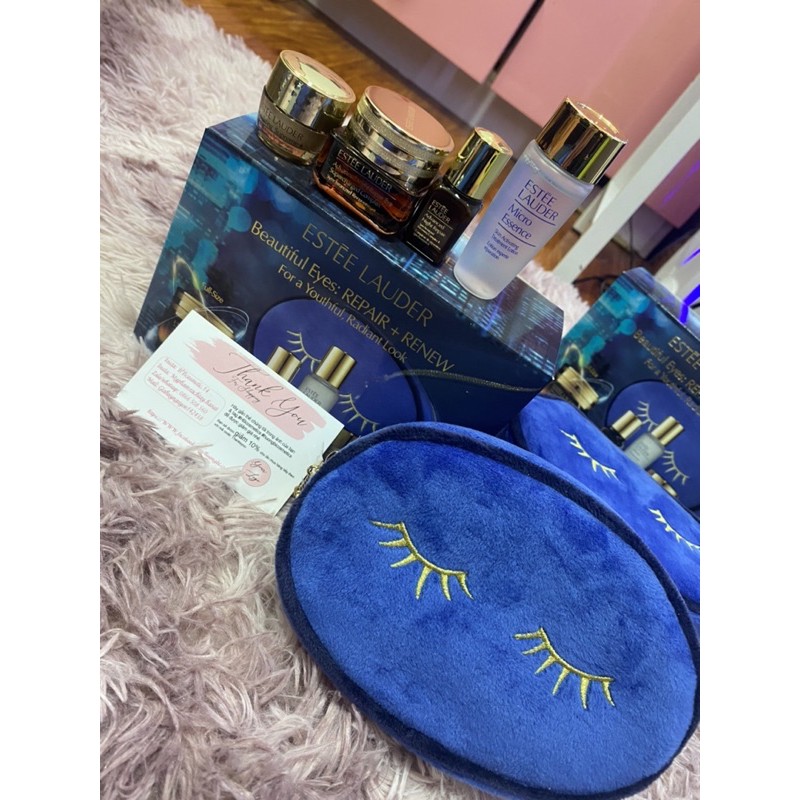 Bộ set dưỡng mắt Estee Lauder Beautiful Eyes: Repair + Renew For a Fresh