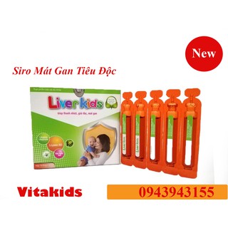 Siro Liver Kids - Mát gan, thanh nhiệt, giải độc