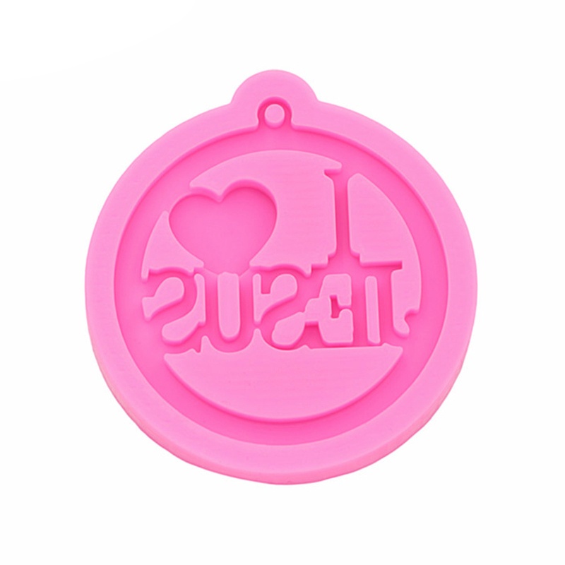 Khuôn Silicone Làm Móc Khóa Hình Chúa Jesus