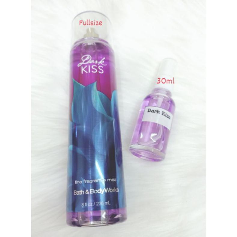 Xịt thơm Dark Kiss Fine Fragrance Mist Bath and Body Works 250ml/Chính Hãng