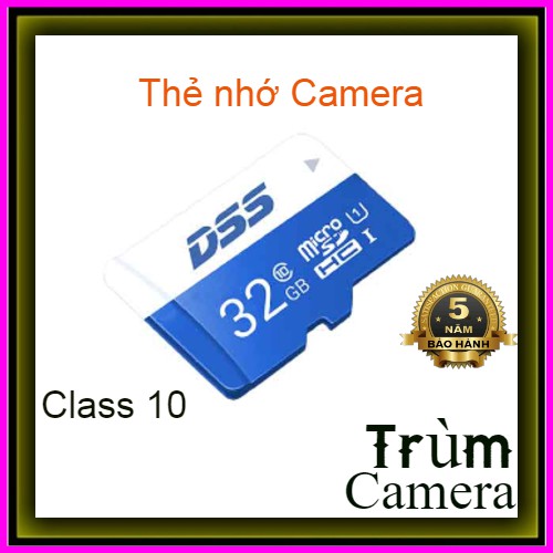 Thẻ nhớ 32GB 64GB 128GB DSS Class 10 Micro SD- Chính hãng bảo hành 5 năm