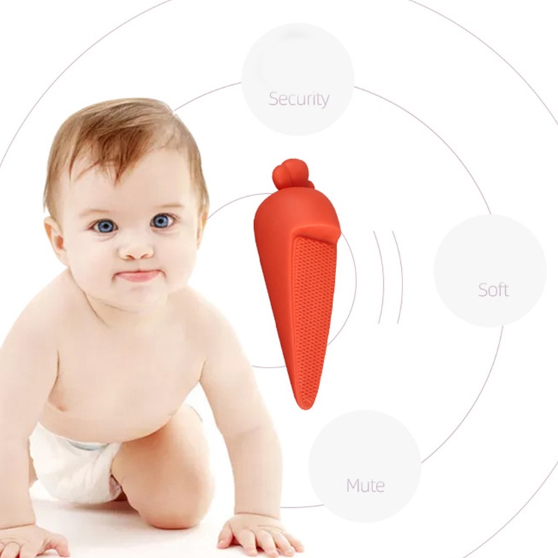 Dụng Cụ Chặn Cửa Bằng Silicone Không Gây Tiếng Ồn Siêu Bền Tiện Dụng Cho