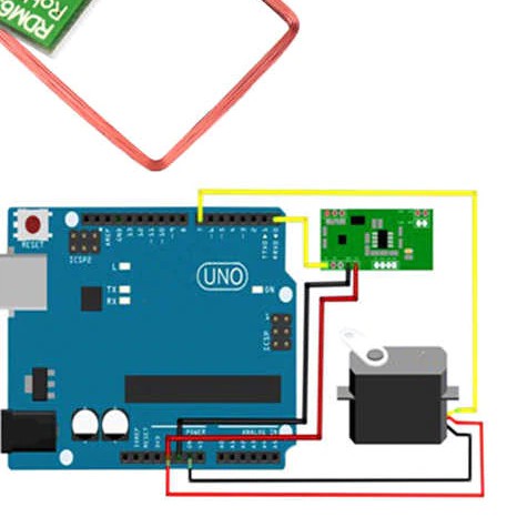 Modum đọc thẻ RFID 125Khz RDM6300 kèm ăng ten giao tiếp TTL