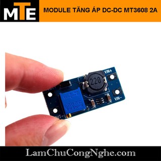 Mạch tăng áp mini 2A DC-DC 2-24V lên 5-28V MT3608