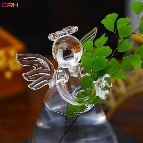 Bình bông thủy tinh trong suốt độc đáo