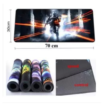 Tấm lót chuột mousepad S1 size 30cm x 70cm x 3mm siêu lớn có nhiều hình lựa chọn cho game thủ