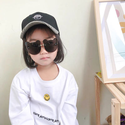 Kính Mát Thiết Kế Tai Gấu Dễ Thương Cho Bé