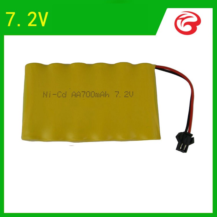 Pin 7.2V dung lượng 700mAh dùng cho xe điều khiển cổng nối SM