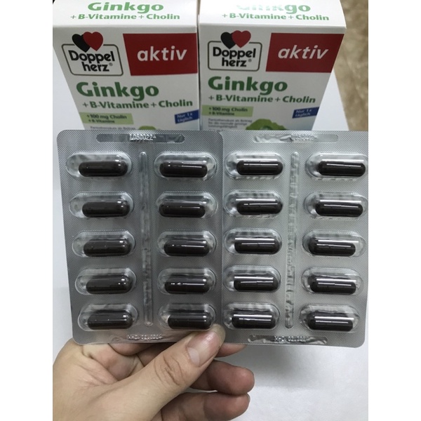 Viên uống bổ não Ginkgo Doppel herz Đức