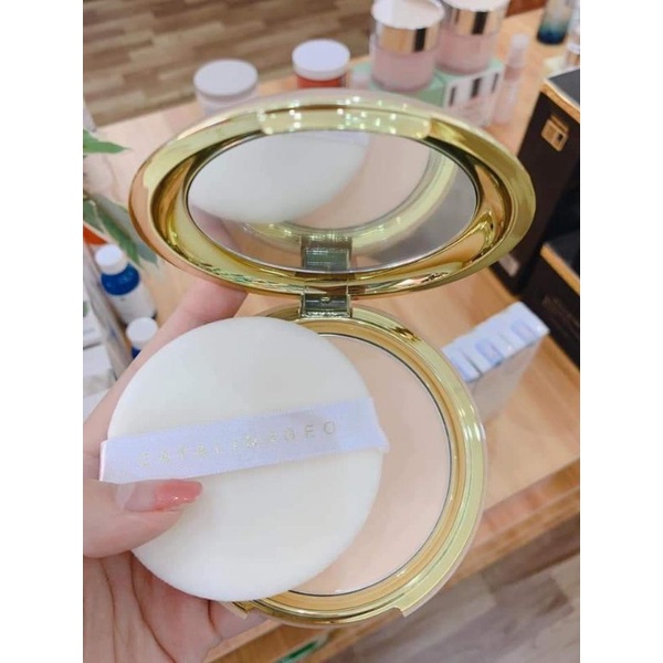 Phấn Phủ Trang Điểm Geo Vàng/ Geo Trắng Siêu Mịn