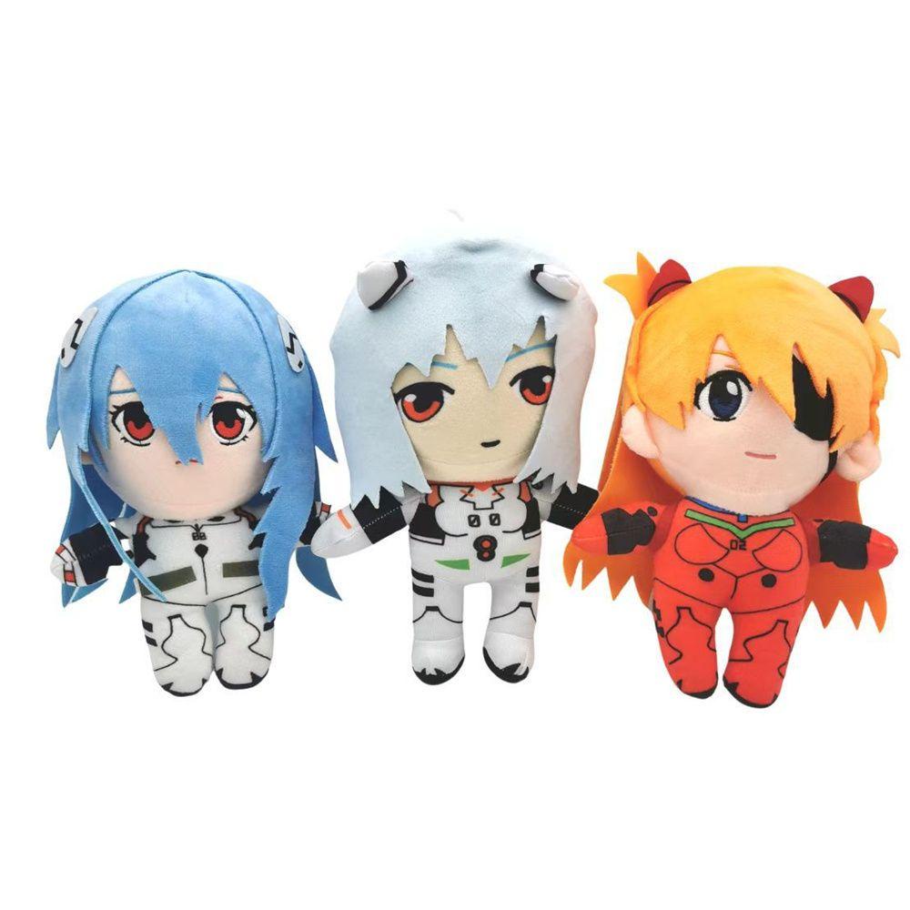 Thú Nhồi Bông EVA Hình Nhân Vật Ayanami Rei 25CM Dễ Thương