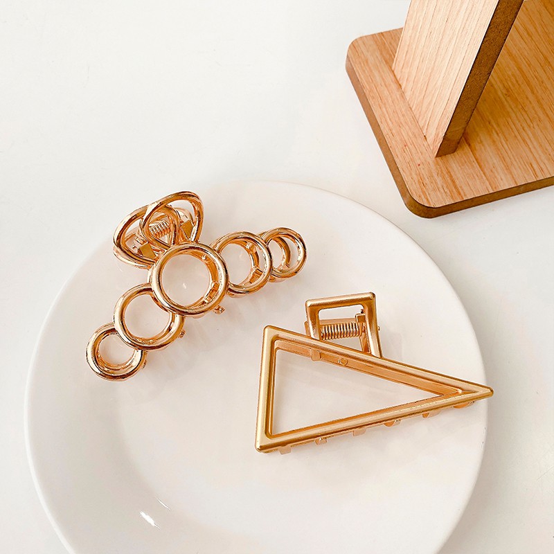 Kẹp tóc kim loại phong cách Hàn Quốc dành cho nữ