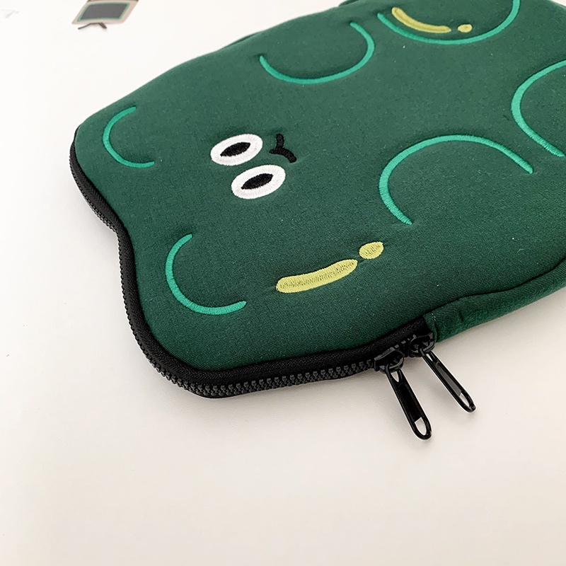 Túi đựng máy tính bảng hình gấu đáng yêu sáng tạo thích hợp cho Pro13 11 inch