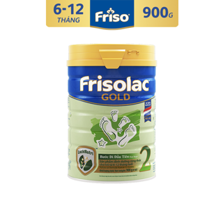 Sữa Frisolac Gold 2💖FREESHIP💖 Sữa Bột Cung Cấp Dưỡng Chất Cho Bé Frisolac Gold 2 900g