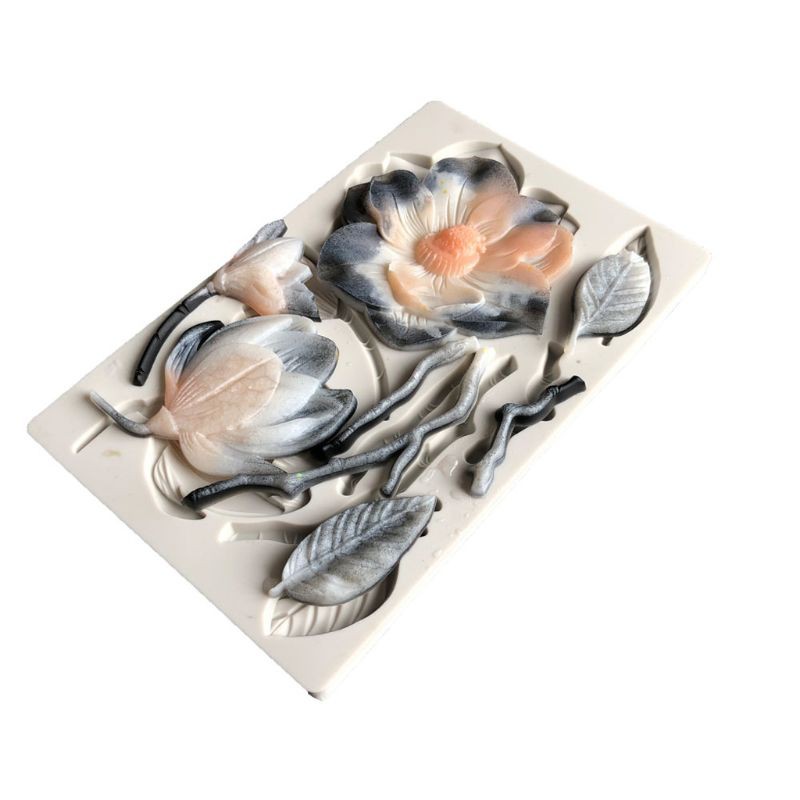Khuôn Silicon Làm Đồ Trang Sức Hình Hoa Lily / Mặt Trời / Mặt Trời