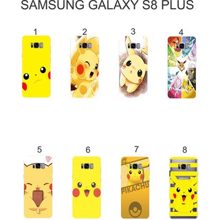 Ốp lưng Samsung Galaxy S8 Plus dẻo in hình Pikachu