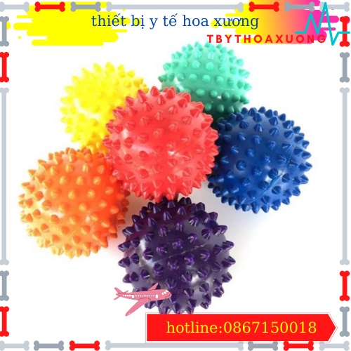 Bóng Gai Cao Su Tập Cơ Tay Phục Hồi Chức Năng Sau Tai Biến - Bóng Bóp Tập Tay