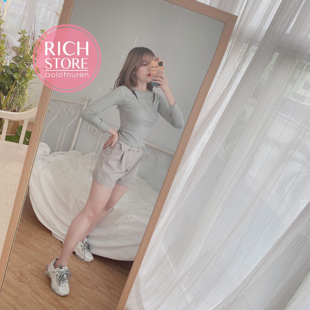Quần short ống rộng lưng cao siêu xinh LIKANO QUAN02