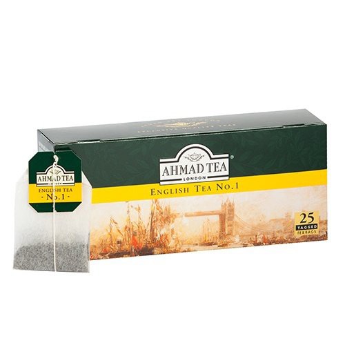 Trà Đen Túi Lọc Ahmad English No.1 Tea - Trà Ahmad Số 1 Anh Quốc 50g