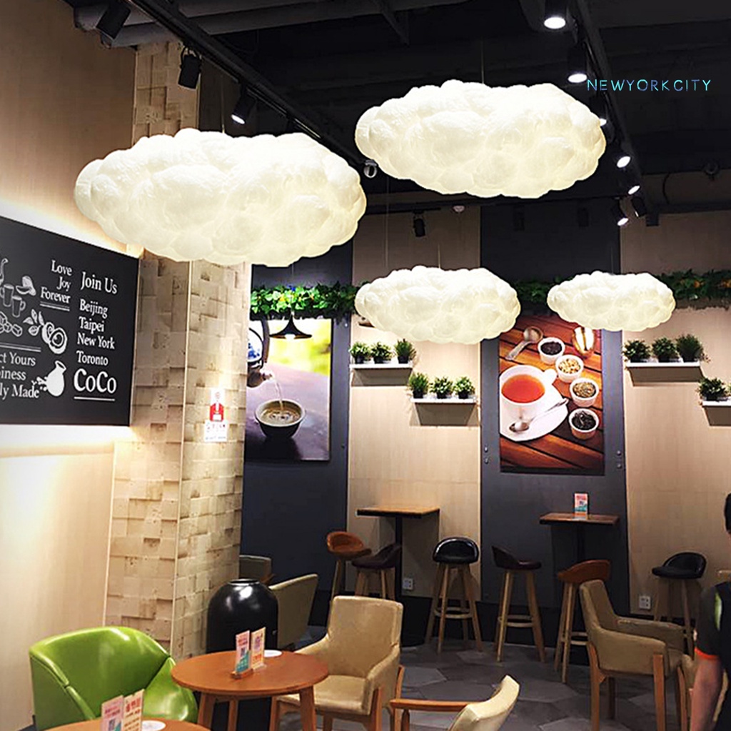 Đèn LED Âm Trần Hình Đám Mây Nhân Tạo Dễ Thương Có Thể Điều Chỉnh Dùng Làm Đạo Cụ Chụp Ảnh