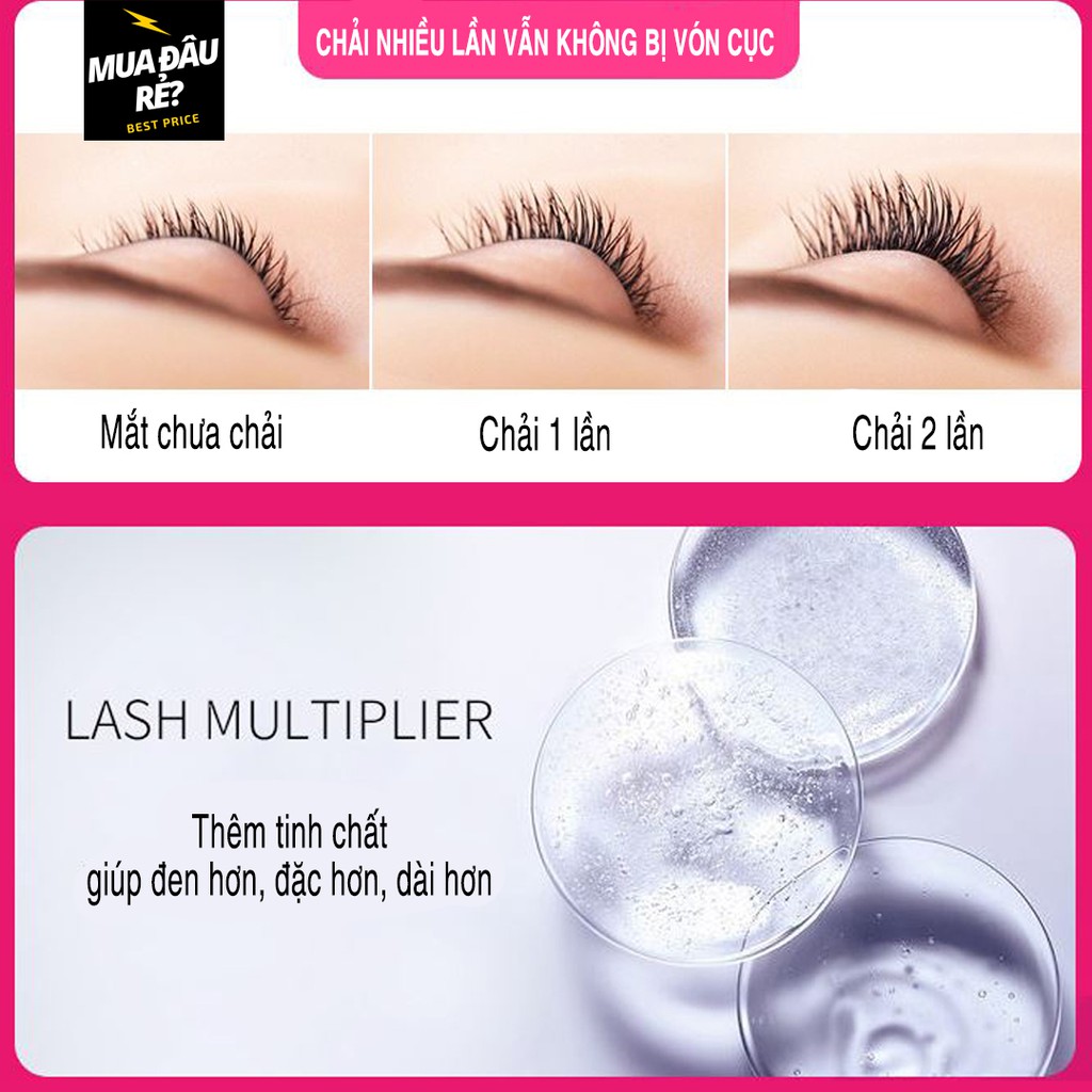 Mascara cong dài vượt trội WATERPROOF MASCARA (có dưỡng dài mi) | BigBuy360 - bigbuy360.vn