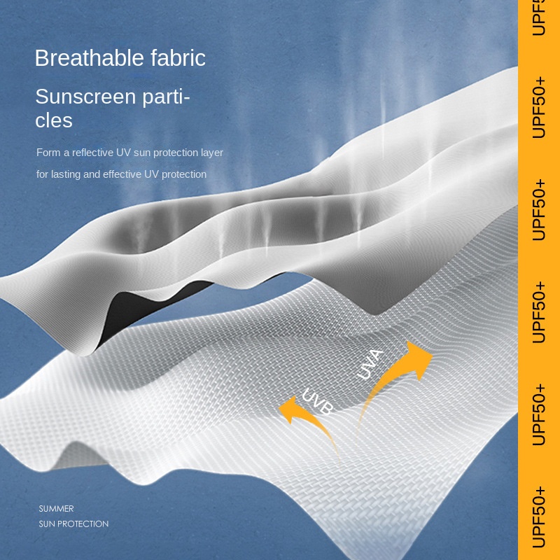 Set 2 Găng Cánh Tay Thể Thao Bằng Lụa Lạnh Thoáng Khí Cho Nam