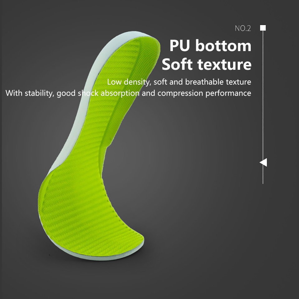 Miếng Lót Giày Thể Thao Thoáng Khí Chống Trượt Có Kích Thước 35-44