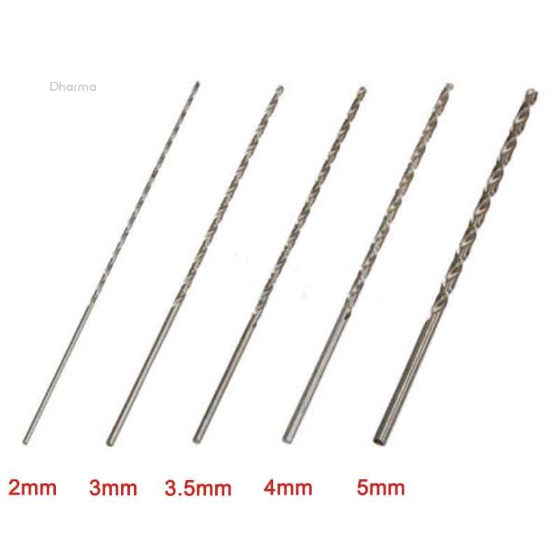 Bộ Mũi Khoan Xoắn HSS Đường Kính 2-5mm Dài 160mm Chuyên Dụng