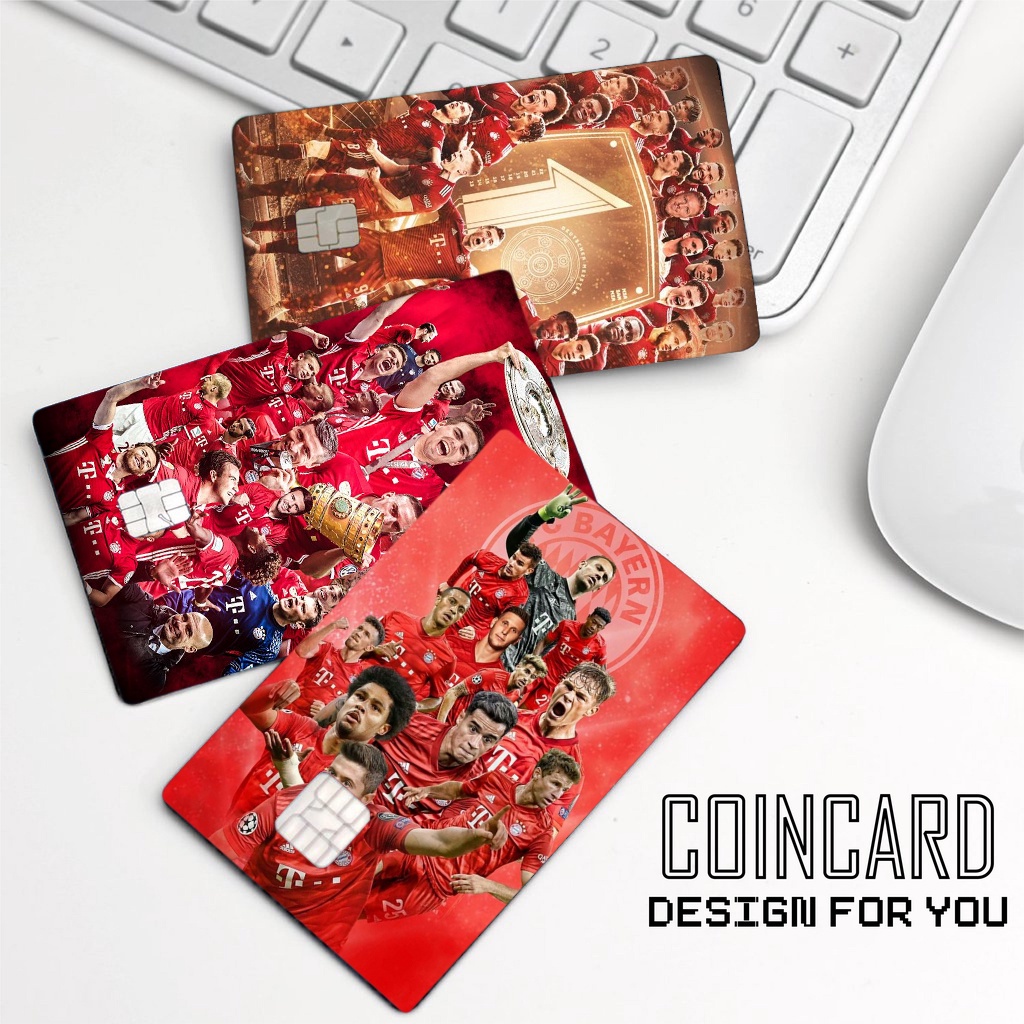 Miếng Dán thẻ ATM hình CLB Bayern Munich
