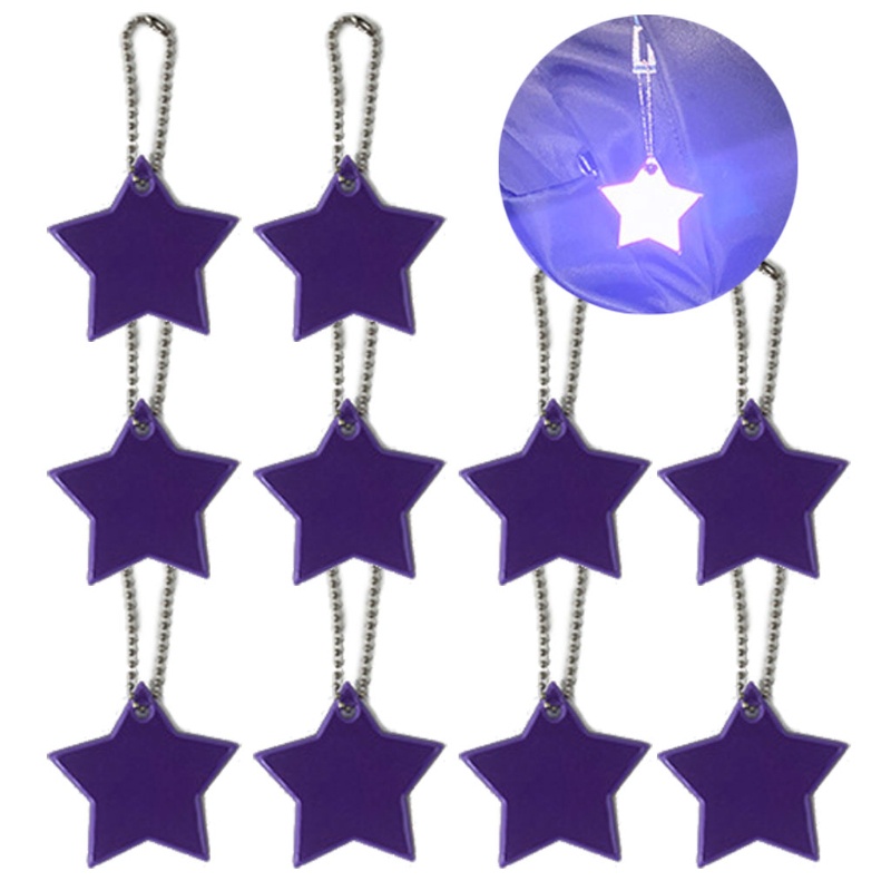 Set 10 Móc Khóa Thể Thao Phản Quang An Toàn