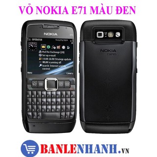VỎ NOKIA E71 MÀU ĐEN