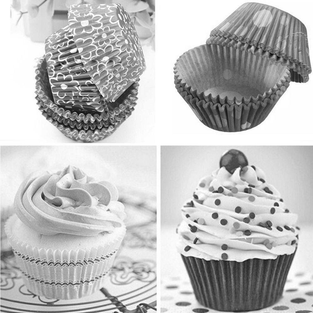 Set 100 CốC ĐựNg BáNh Cupcake HọA TiếT Dễ Thương