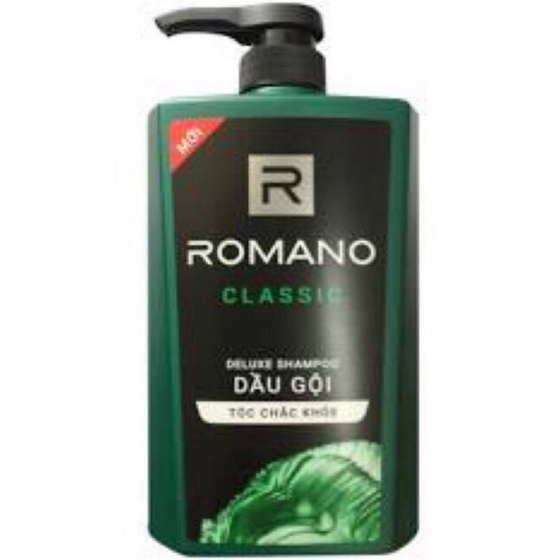 Dầu gội đầu Romano Classic tóc chắc khoẻ 650g