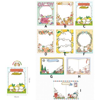 Giấy Note / Memo Pad CHUBBY BUNNY | N28