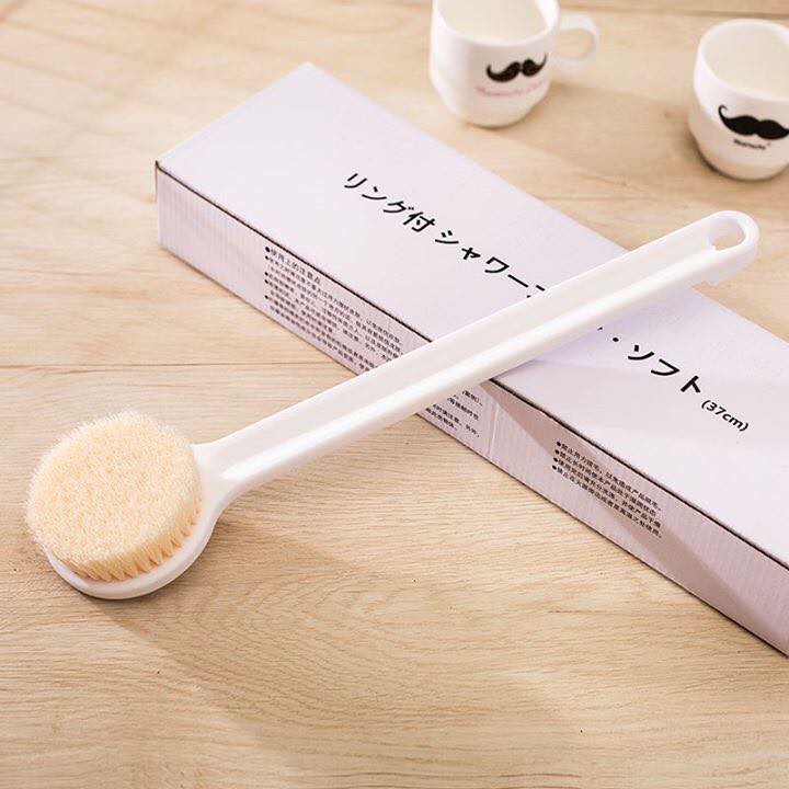 Cọ Lưng Muji Xuất Nhật - Cọ Chà Lưng, Kỳ Lưng Muji Giúp Tẩy Da Chết, Massage Thư Giãn