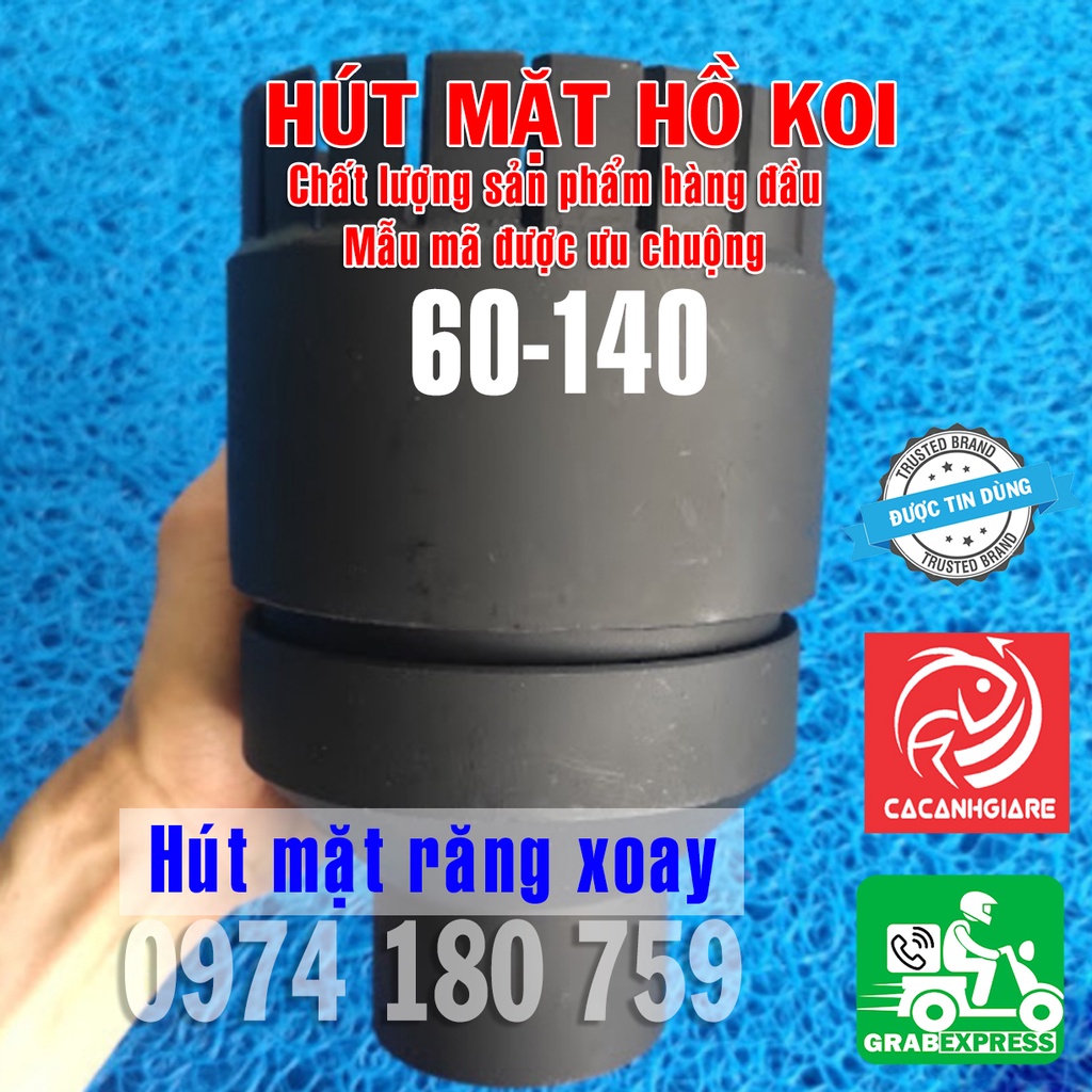 Hút mặt cho hồ cá koi