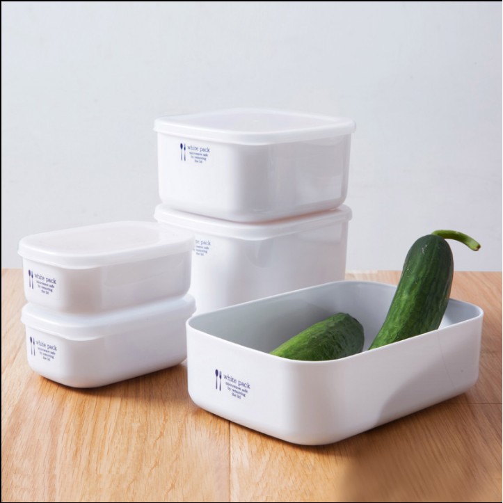 Hộp nhựa đựng thực phẩm white pack hàng Nhật