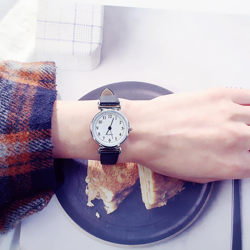 [GIÁ SỈ] ĐỒNG HỒ NỮ DÂY DA MẶT NHỎ THỜI TRANG HÀN QUỐC | BigBuy360 - bigbuy360.vn