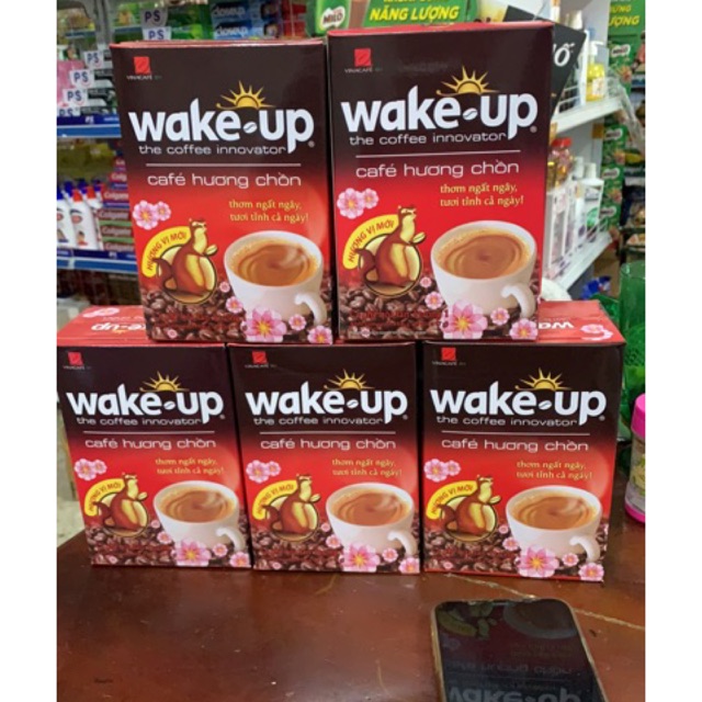 Cà Phê WAKE UP HƯƠNG CHỒN 306g(18 gói x 17g).