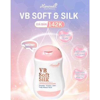 Dung Dịch Vệ Sinh Phụ Nữ Hana Soft Silk Hanayuki Chai Hồng Thơm Lâu Hơn