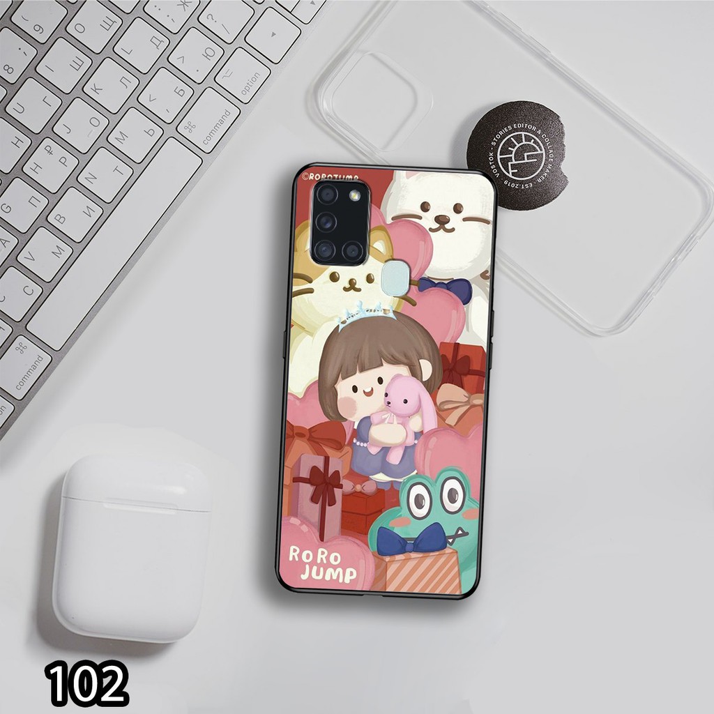 Ốp lưng Samsung A11/A21/A21S  in hình cô bé trà sữa  siêu đẹp, độc, lạ_KINGSTORE.HN_Ốp SS A11/A21/A21S