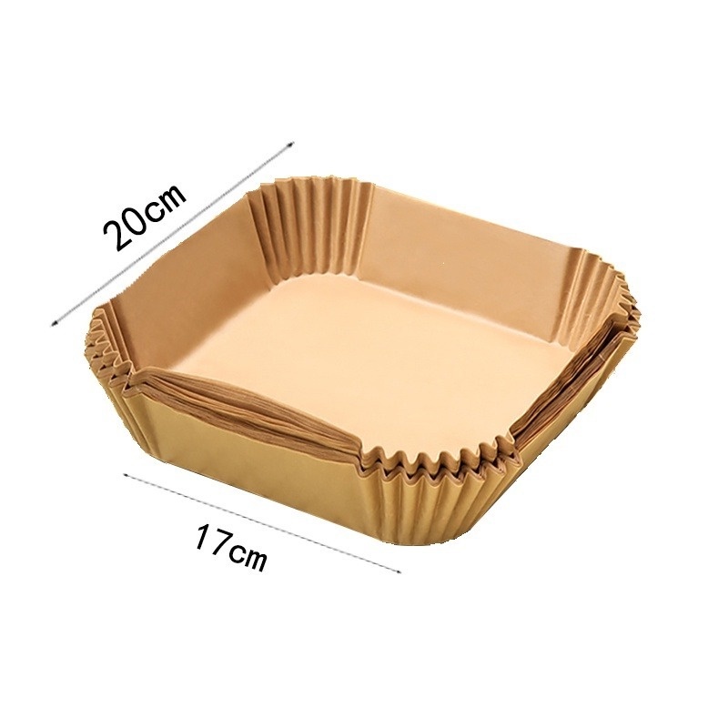 Set 100 Giấy Lót Nồi Không Dính Chống Dính Không Thấm Nước 8&quot;